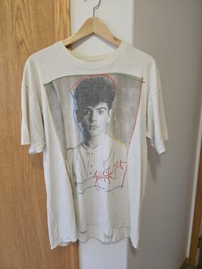 White Graphic Short-Sleeve Men’s T-Shirt